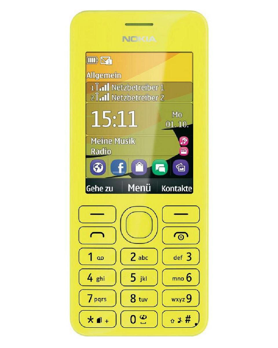 NOKIA ASHA 206 - 2 SIM (CTY)